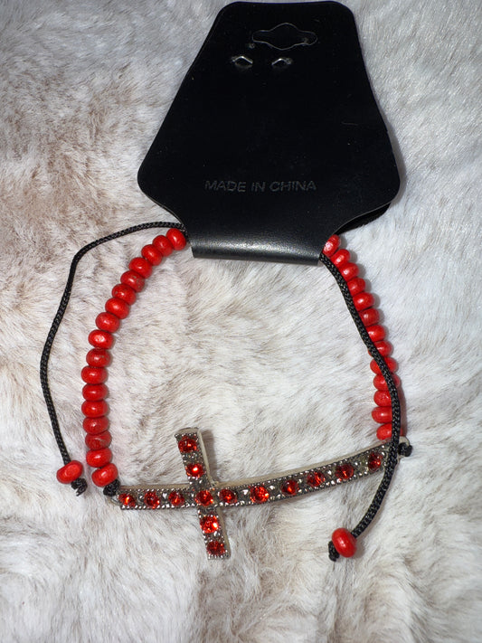 *New* Cross adjustable bracelet